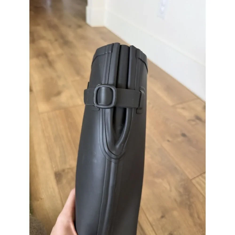 FITFLOP 6 WonderWelly Wellies Black Rubber Rain Boots Tall Womens waterproof